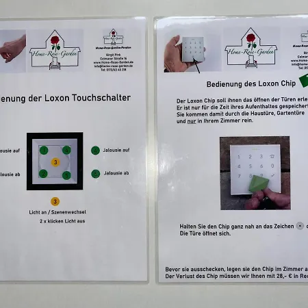 Casa de hóspedes Home-rose-garden-gaestehaus Kontaktloser Zugang